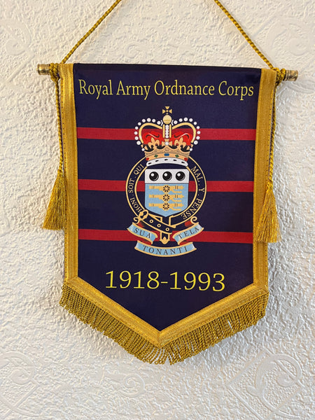 RAOC Colours Dated Pennant ( RAOC-D ) – British Army Infantry ...