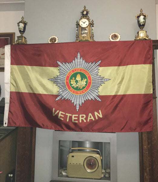 Cheshire Regiment Veteran 5 x 3 Colours Flag CR – British Army Infantry ...