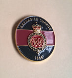 Grenadier Guards ( GG-B Option 1 ) Colours Lapel Badge 30mm 3D