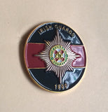 Irish Guards ( IG-B ) Colours Lapel Badge 30mm 3D C28